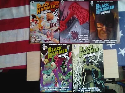 Buy Black Hammer Visions 1-5 (Dark Horse Comics) 2021 • 6£
