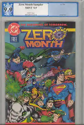 Buy Zero Month Rare Ashcan Ed. 9.9  PGX: Superman, Green Lantern Spirit, Price Drop • 47.40£