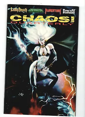 Buy CHAOS! QUARTERLY #1 Julie Bell Cover Art - (1995) First Printing  M/NM • 7.90£