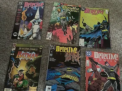 Buy 6 Old Vintage 90s 80s Batman Comics Detective  • 23£