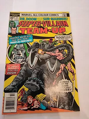 Buy Super-Villain Team-Up #8 - Marvel 1976 - Dr Doom Sub-Mariner • 8.49£