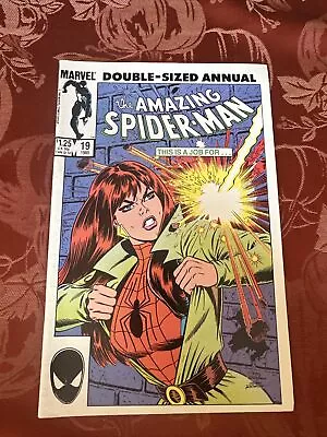 Buy  The Amazing Spider-man Annual #19 1st Allistaire Smythe! Marvel Comics 1985! • 5.45£