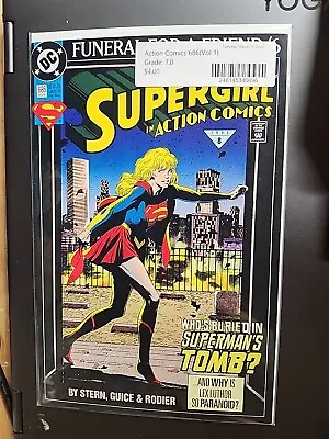 Buy Supergirl In Action Comics #686 DC Comic Book • 1.60£