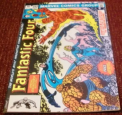 Buy Fantastic Four #252 - VG - 1983 - Marvel Comics - Vintage - Lanscape Cover • 9.59£