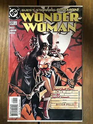 Buy Wonder Woman #203 Guest Starring Batman JUNE 2004 DC Comics • 7.23£