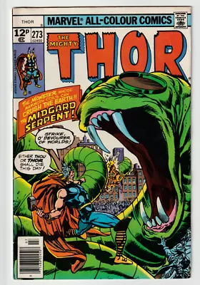 Buy The Mighty THOR # 273  Marvel Comic  (July 1978)   FN   1st Printing. • 3.95£