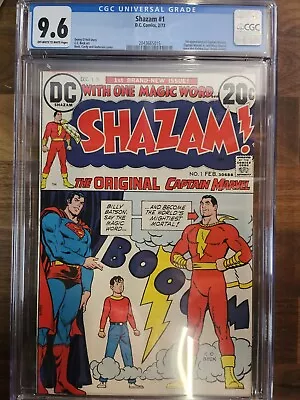 Buy Shazam #1 ~ Dc 1973 ~ Cgc 9.6 ~ 1st Bronze Captain Marvel • 159.90£