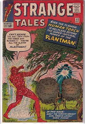 Buy Strange Tales #113 (Marvel Comics 1963) 1st Appearance Of Plantman (VG+) • 99.94£