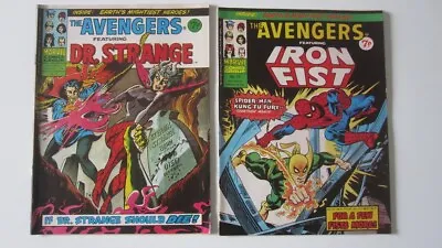 Buy THE AVENGERS 10 X Marvel UK Weekly 1970s (No.72-75,80-85) • 10£