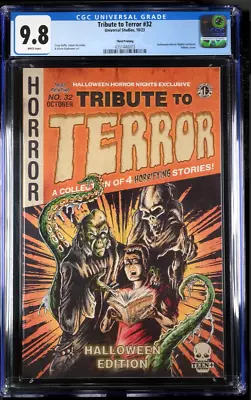 Buy Tribute To Terror #32 CGC 9.8 Universal Studios Halloween Horror Nights (2023) • 197.65£