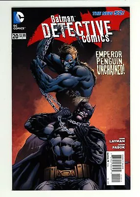 Buy Detective Comics (2011) #20 NM- Vs Emperor Penguin Jason Fabok Cover • 2.75£