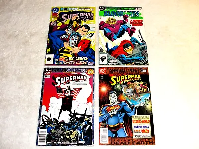 Buy Action Comics #'s: Annuals 4,5,6,8 (1992,1993,1994,1996) 4 Issue Lot, 7.5-8.5 VF • 9.57£