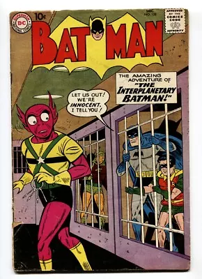Buy Batman #128  1959 - DC  -G+ - Comic Book • 51.45£