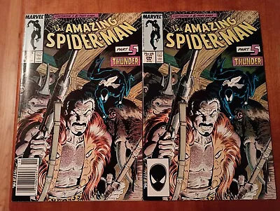 Buy The Amazing Spider-Man #294 / 2 Copies / Direct And Newsstand / Kraven • 20.09£
