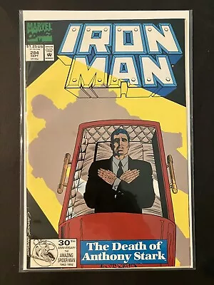 Buy Iron Man #284 (marvel 1992) 1st Rhodey In War Machine Armor 🔑 Nice Copy! 🔥 • 3.21£