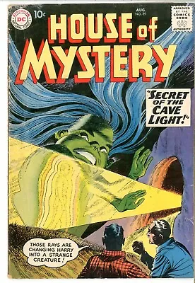 Buy House Of Mystery   # 89    VERY GOOD    Aug. 1959   Baily Cover    Many Artists • 31.62£