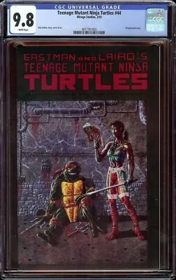 Buy Teenage Mutant Ninja Turtles # 44 CGC 9.8 White (Mirage 1992) Scarce In Grade • 237.26£