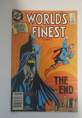 Buy DC World's Finest Comics #323 Newsstand 1986 Final Issue Superman Batman • 9.03£