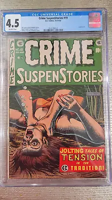 Buy Crime Suspenstories #19 CGC 4.5 1953 • 1,279.23£