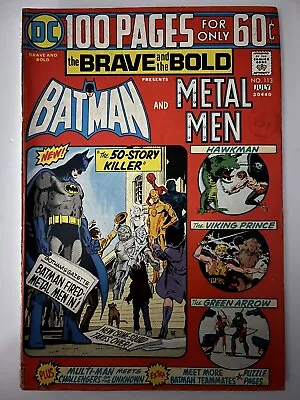 Buy DC Comics Brave And Bold Batman And Metal Men #113 1974 Comic • 10.99£