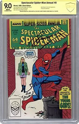 Buy Spectacular Spider-Man Annual #8 CBCS 9.0 SS Salicrup/Conway/Bagley 1988 • 184.98£