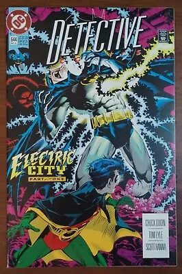 Buy Batman Detective Comics DC #644 May 1992 - Electric City Part One • 3.19£