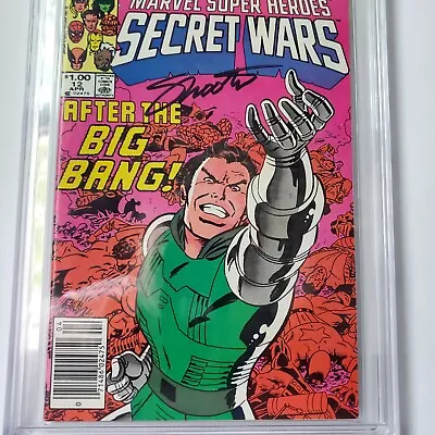 Buy Marvel Super Heroes Secret Wars #12N Newsstand Variant CBCS 9.4 1985 White Pages • 99.28£