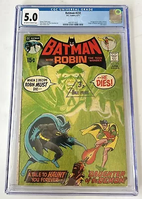 Buy Batman #232 CGC 5.0 DC Comics 1971 1st App Of Ra's Al Ghul • 374.95£