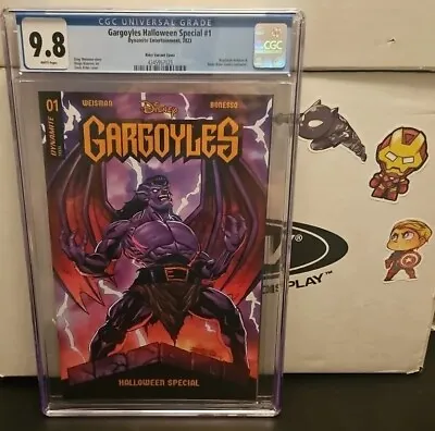 Buy Gargoyles Halloween Special #1 Davis Rider Exclusive CGC 9.8 NM+ • 29.81£
