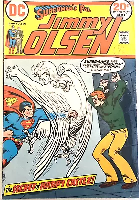 Buy Superman's Pal Jimmy Olsen  # 160.  October 1973. Fn+ 6.5.  Nick Cardy-cover. • 7.99£