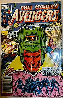 Buy The Mighty Avengers #243 (May 1984, Marvel Comics) • 19.86£