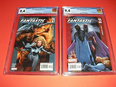 Buy Ultimate Fantastic Four #21 & #22 Both CGC 9.4 From 2005! 1st App Marvel Zombies • 119.92£