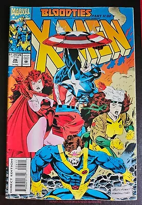 Buy X-MEN #26 1993 Bloodties Part 2 Of 5 Marvel Comics • 3.21£
