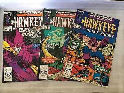 Buy 3 X Marvel Comics - Solo Avengers Starring Hawkeye (bundle 54) • 4.99£