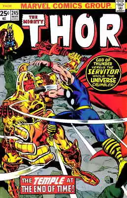 Buy Thor #245 (with Marvel Value Stamp) FN; Marvel | March 1976 John Buscema - We Co • 15.80£