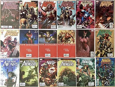 Buy New Avengers, Vol 1 Marvel 18 Comic Bundle, 2005-10, Vgc Bagged/boarded 1st Ish! • 29.99£