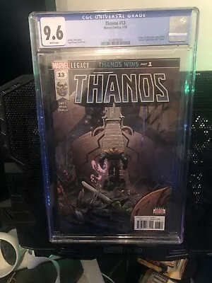 Buy Marvel Comics Thanos #13 CGC 9.6 First Appearance Of Cosmic Ghost Rider • 135.92£