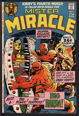 Buy Mister Miracle #4 6.0 // 1st Appearance Of Big Barda Marvel 1971 • 79.95£