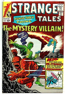Buy Strange Tales #127 (Marvel) Dec 1964, Human Torch, Dr. Strange, Dormammu, Thing • 59.77£