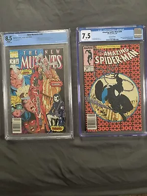 Buy The Amazing Spider-Man #300 And The New Mutants #98 • 573.19£
