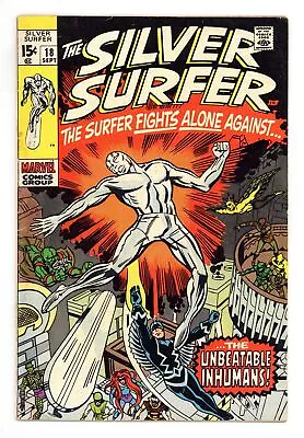 Buy Silver Surfer #18 VG- 3.5 1970 • 30.56£