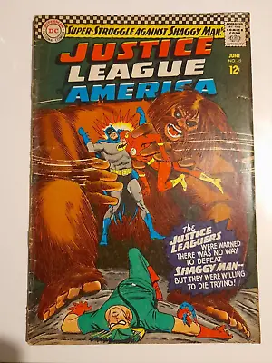 Buy Justice League Of America #45 June 1966 Fair/Good 1.5 1st App Of Shaggy Man • 3.50£