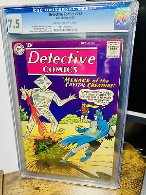 Buy Detective Comics #272 CGC 7.5 1959 Batman And Robin • 319.80£