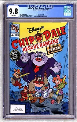 Buy Chip 'N' Dale Rescue Rangers 1 CGC 9.8 White Pages Low Census! 🐿 🐿 • 119.14£