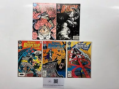 Buy 5 Batman Detective Comics DC Comic Books # 616 617 622 635 636 Robin 66 JS43 • 24.02£