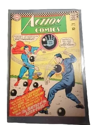 Buy ACTION COMICS #341 1966, DC Comic Book Superman Clark Kent Vintage Art • 8.01£