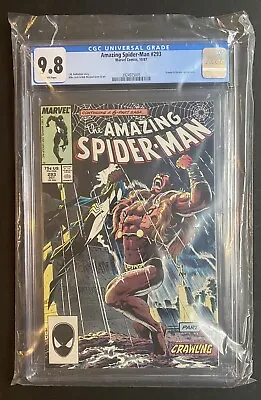 Buy Amazing Spider-Man #293 (1987) Key Mike Zeck Kraven's Last Hunt CGC 9.8 DW120 • 201.86£