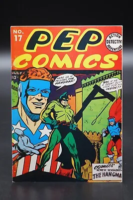 Buy Flashback (1973) #16 Pep Comics #17 Reprint 1974 B&W MLJ Classic 1st Hangman VF • 7.88£