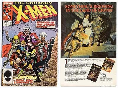 Buy Uncanny X-Men #219 (VF 8.0) Havok Joins Team Polaris Wolverine 1987 Marvel • 3.16£