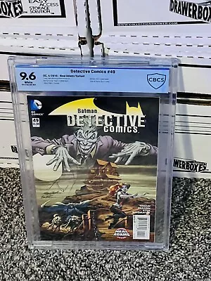 Buy Detective Comics #49 Not CGC 9.6 Neal Adams Variant Cover (2016) Cbcs WHITE PGS • 39.97£